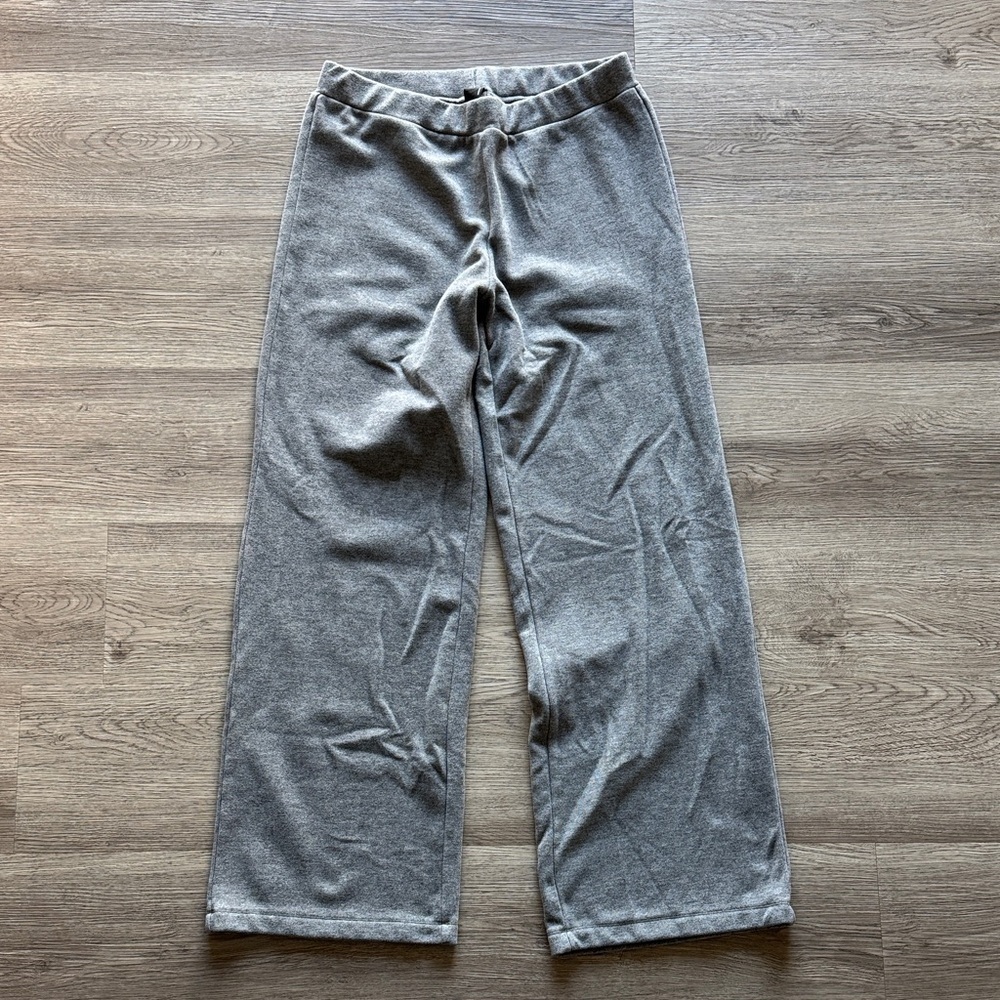 Revolve Bobi Wide Leg Pant in Charcoal - Picture 7 of 9
